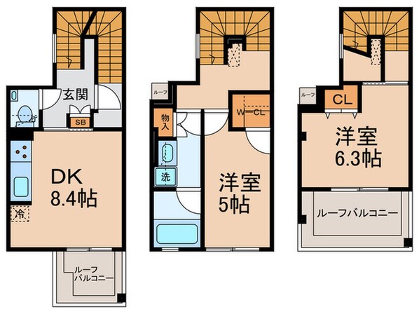 AGRATIO　TERRACE　恵比寿の物件間取画像